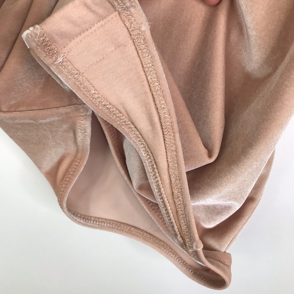 NEW Madewell Velvet Racerback Bodysuit - Picture 7 of 8
